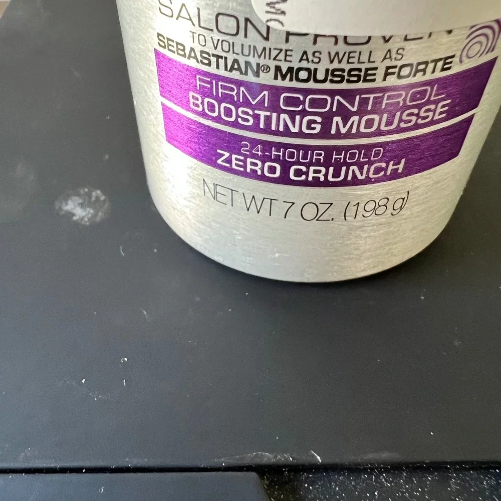 Suave Professionals Firm Control Boosting Mousse 24-Hour Hold‎ 7oz Alcohol-Free
